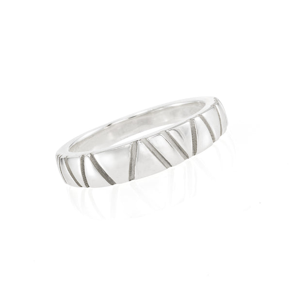 Textured Band Ring