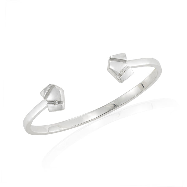 Asymmetrical Open Bangle