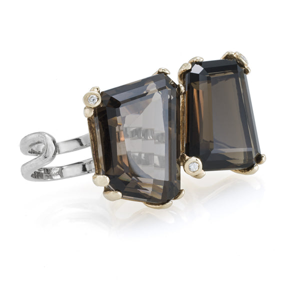 Asymmetrics + Diamonds (Two-tone)