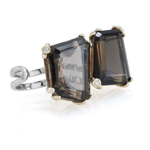Asymmetrics + Diamonds (Two-tone)