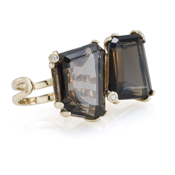 Asymmetrics + Diamonds (Gold)